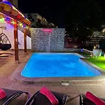 Villa Puerto Rico In Front Of The Shopping Center With Private Heated Saltwater Pool With Jacuzzi & Arcade Games & T Able Foot Ball