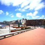 Acogedor Apartamento En Primera Linea De Playa Las Canteras