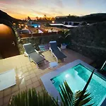 Amazing Anfi Tauro Duplex With Heated Jacuzzi Pool