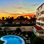 Sunset Over The Pool Near Yumbo!