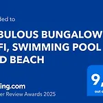 Fabulous Bungalow , Wifi, Swimming Pool And Beach