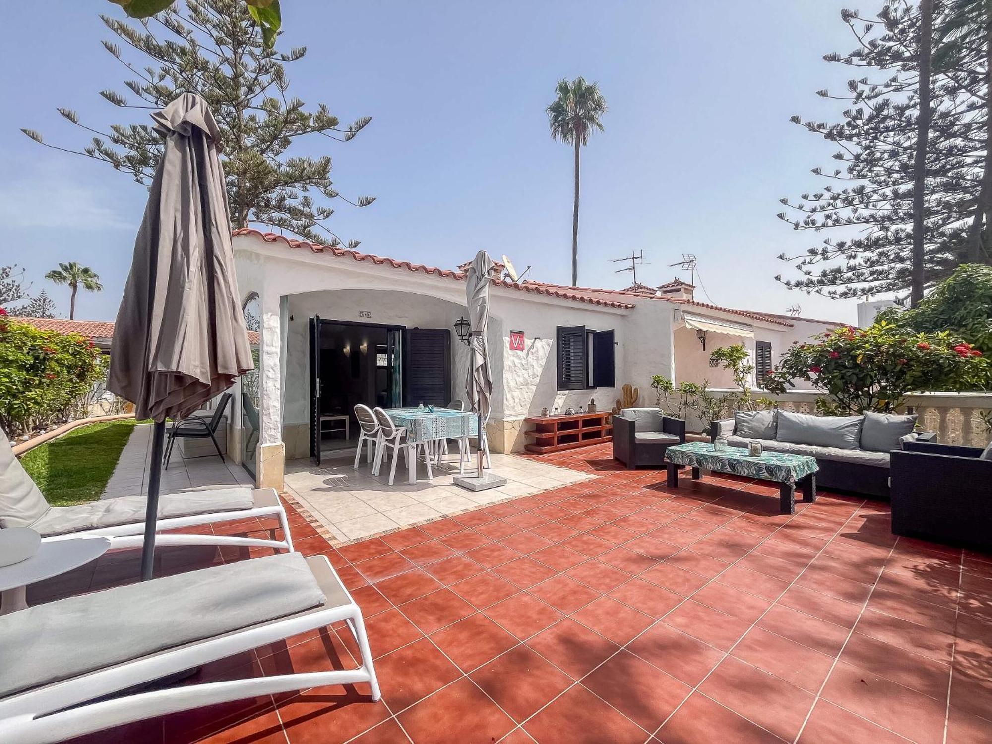 Appartamento Santa Barbara Playa Del Inglés Terraza Privada Y Piscina